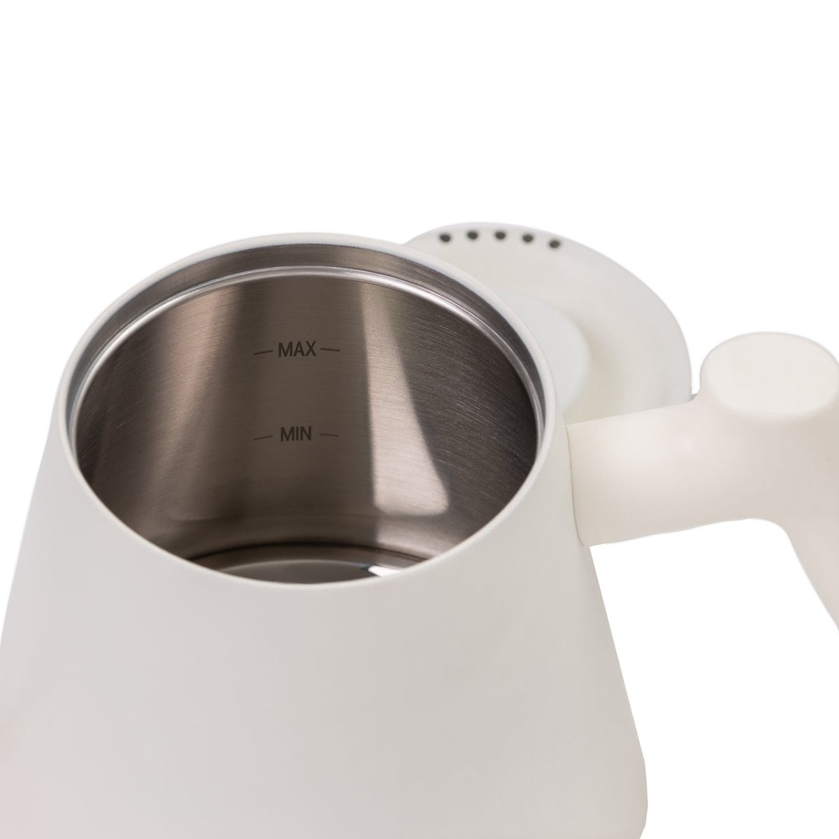 Tetera Cuello de Cisne Blanca - Blackdrop Coffee