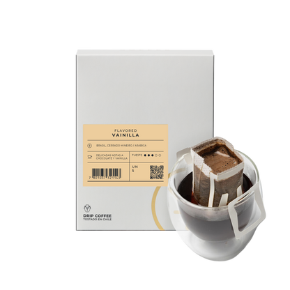 Caja 5 Drip Coffee Vainilla - Blackdrop